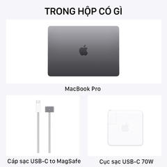 MacBook Pro 14 inch M3 8CPU/10GPU/8GB/1TB Nhập Khẩu