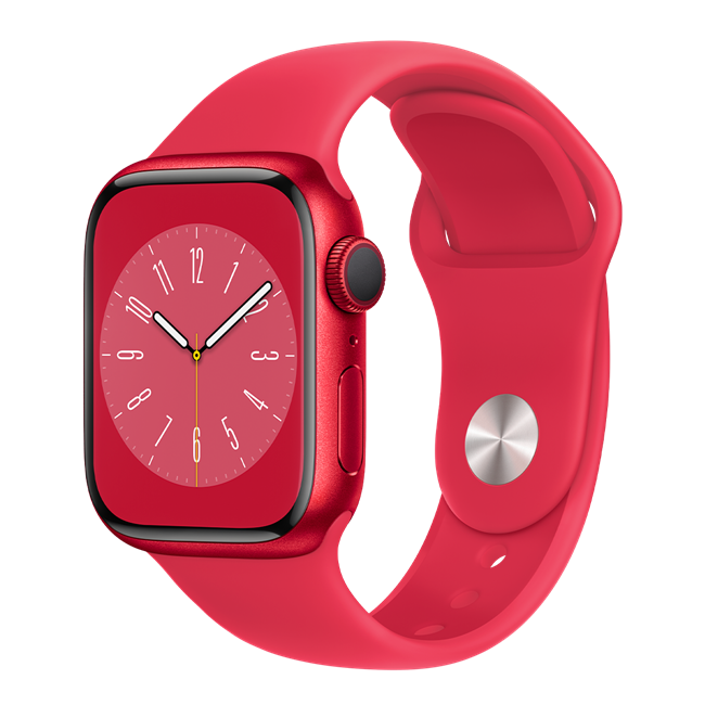 Apple Watch Series 8 45mm (GPS) Viền nhôm dây cao su chính hãng VN/A