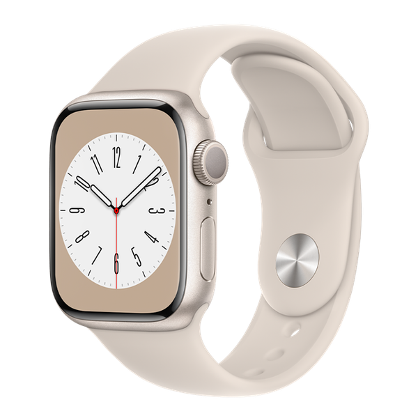 Apple Watch Series 8 41mm (GPS) Viền nhôm dây cao su nhập khẩu