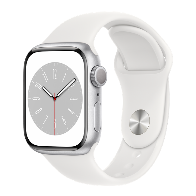 Apple Watch Series 8 45mm (GPS) Viền nhôm dây cao su chính hãng VN/A