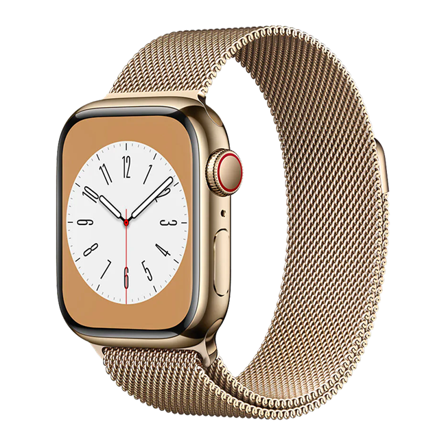 Apple Watch Series 8 45mm (LTE) Viền thép dây thép chính hãng VN/A