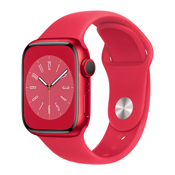 Apple Watch Series 8 41mm (LTE) Viền nhôm dây cao su chính hãng VN/A