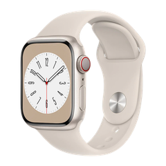 Apple Watch Series 8 45mm (LTE) Viền nhôm dây cao su chính hãng VN/A