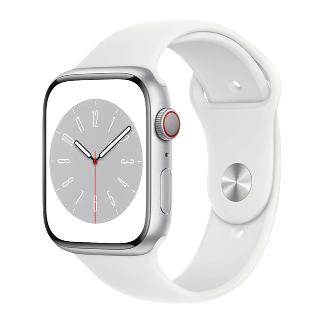 Apple Watch Series 8 41mm (LTE) Viền nhôm dây cao su chính hãng VN/A