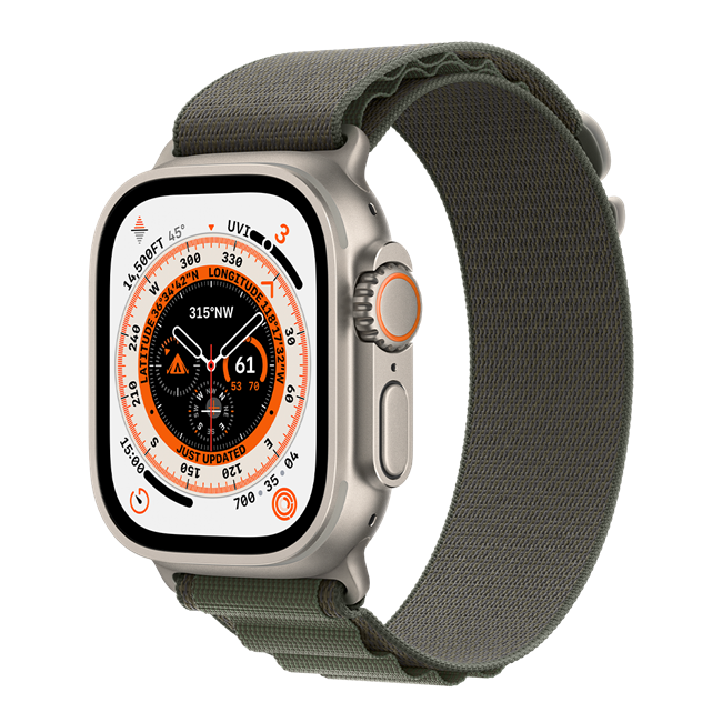 Apple Watch Ultra 49mm (LTE) Viền Titan dây Alpine Loop chính hãng VN/A