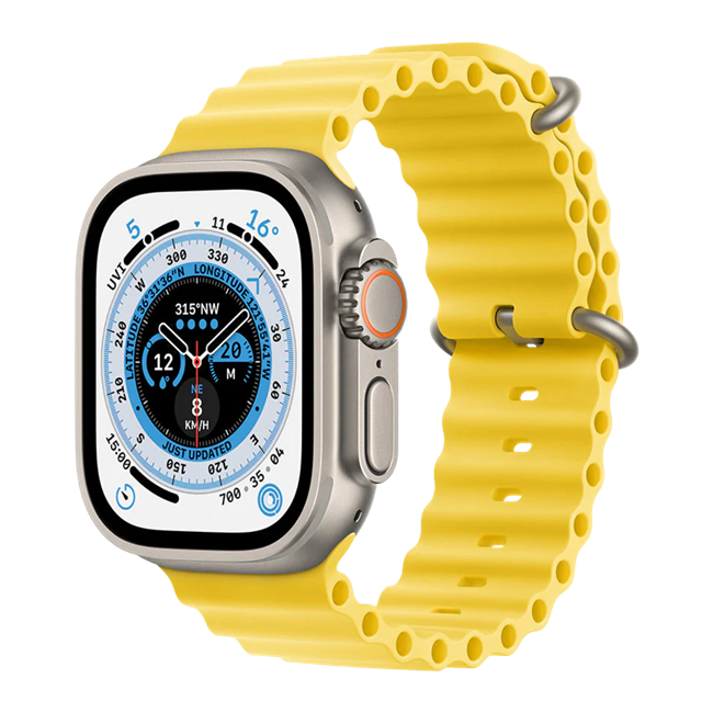 Apple Watch Ultra 49mm (LTE) Viền Titan dây cao su Ocean nhập khẩu