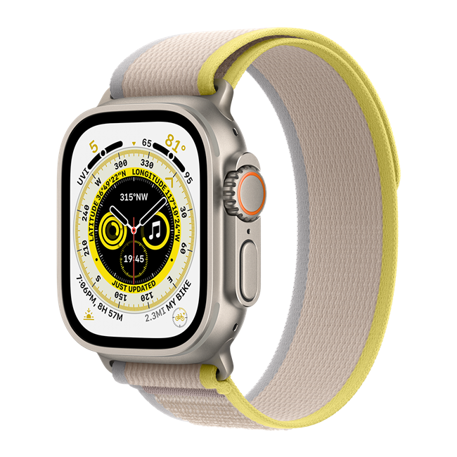 Apple Watch Ultra 49mm (LTE) Viền Titan dây Trail nhập khẩu