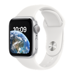 Apple Watch SE2 (2022) 44mm (GPS) Viền nhôm dây cao su nhập khẩu