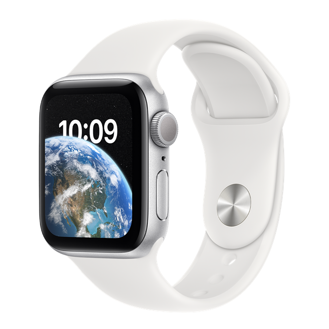 Apple Watch SE2 (2022) 40mm (GPS) Viền nhôm dây cao su chính hãng