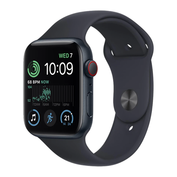 Apple Watch SE2 (2022) 44mm (LTE) Viền nhôm dây cao su chính hãng