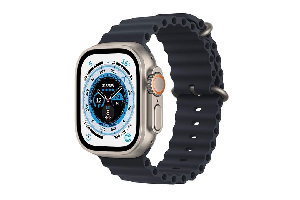 Apple Watch Ultra 49mm (LTE) Viền Titan dây cao su Ocean nhập khẩu