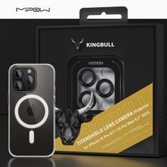 Lens Camera Mipow Kingbull TitanShield Projector iPhone 15 Pro/ 15 Pro Max