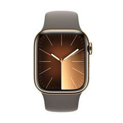 Apple Watch Series 9 LTE 45mm Viền thép Dây cao su chính hãng VN/A