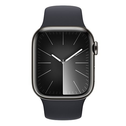 Apple Watch Series 9 LTE 41mm Viền thép Dây cao su chính hãng VN/A