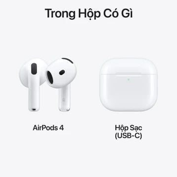Tai nghe Apple AirPods 4 (2024) Chính Hãng VN
