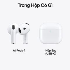 Tai nghe Apple AirPods 4 (2024) Chính Hãng VN