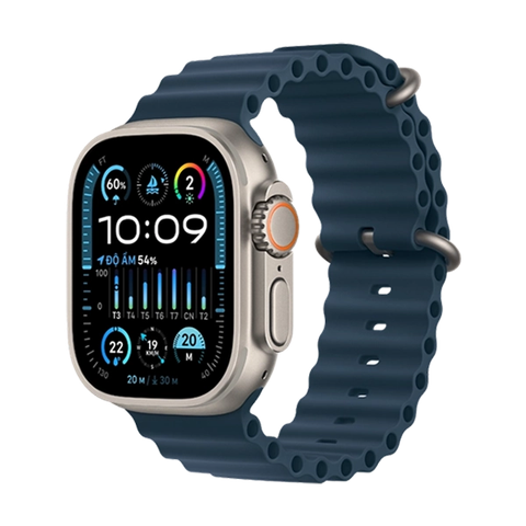 Apple Watch Ultra 2 (2024) 49mm 4G Viền Titan Dây Cao Su Nhập Khẩu