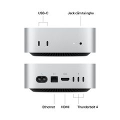 Mac mini M4 2024 10CPU/10GPU/24GB/512GB Chính hãng VN