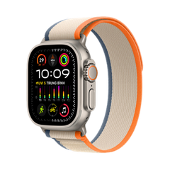 Apple Watch Ultra 2 GPS + Cellular 49mm viền Titanium Dây Trail Loop Chính Hãng VN/A