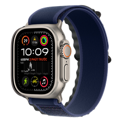 Apple Watch Ultra 2 (2024) 49mm 4G Viền Titan Dây Trail Loop chính hãng VN/A