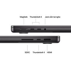 MacBook Pro 14 inch M4 Max 16CPU/40GPU/128GB Chính hãng VN