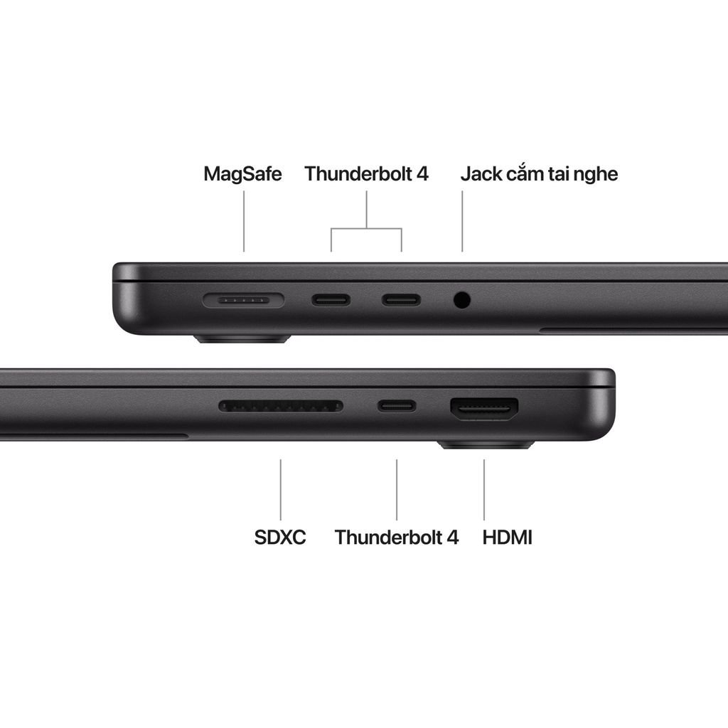 MacBook Pro 14 inch M4 10CPU/10GPU/16GB/512GB Chính hãng VN