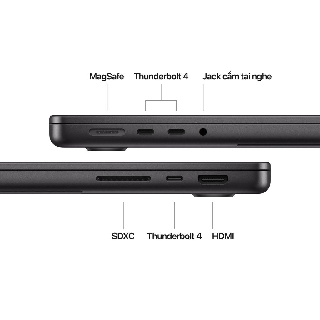 MacBook Pro 14 inch M4 10CPU/10GPU/16GB/1TB Chính hãng VN