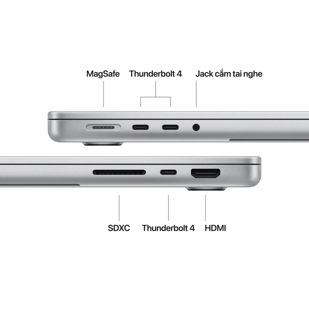MacBook Pro 16 inch M4 Pro 14CPU/20GPU/24GB/512GB Chính Hãng VN