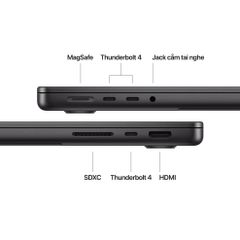 MacBook Pro 14 inch M4 Pro 14CPU/20GPU/24GB/1TB Chính hãng VN
