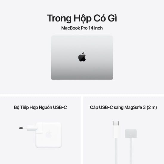 MacBook Pro 14 inch M4 10CPU/10GPU/24GB/1TB Chính hãng VN