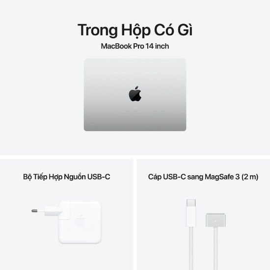 MacBook Pro 14 inch M4 10CPU/10GPU/16GB/512GB Chính hãng VN