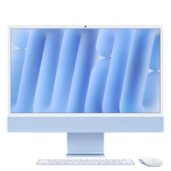iMac M4 2024 24-inch 4.5K 8CPU/8GPU/16GB/256GB Chính hãng VN