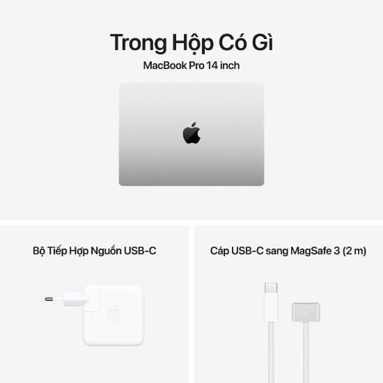 MacBook Pro 14 inch M4 Max 14CPU/32GPU/36GB/1TB Chính hãng VN