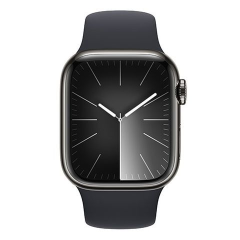 Apple Watch Series 9 LTE 41mm Viền thép Dây cao su Nhập Khẩu