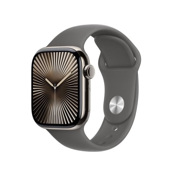 Apple Watch Series 10 LTE 46mm Viền Titan Dây cao su chính hãng VN/A