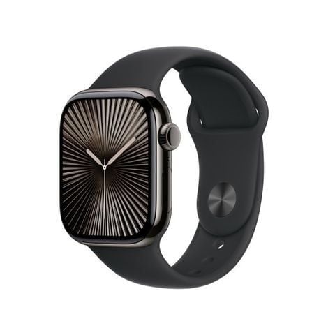 Apple Watch Series 10 LTE 46mm Viền Titan Dây cao su nhập khẩu