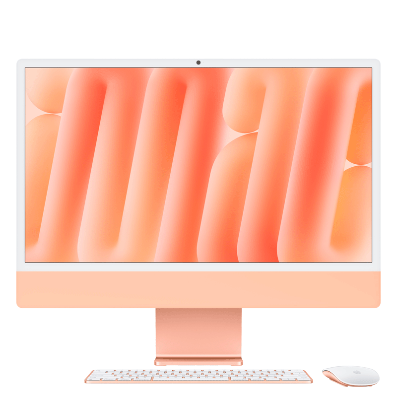 iMac M4 2024 24-inch 4.5K 8CPU/8GPU/16GB/256GB Chính hãng VN