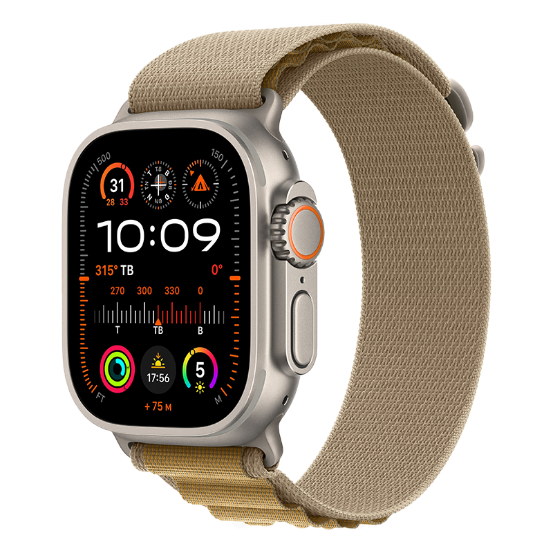 Apple Watch Ultra 2 (2024) 49mm 4G Viền Titan Dây Alpine Loop chính hãng VN/A