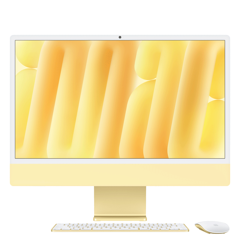 iMac M4 2024 24-inch 4.5K 8CPU/8GPU/16GB/256GB Chính hãng VN