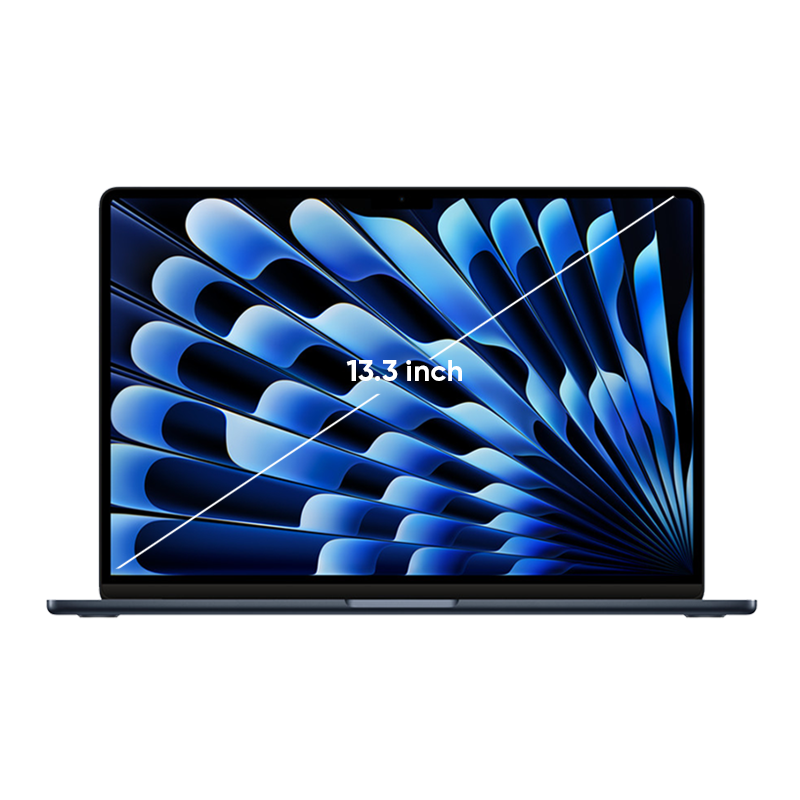 MacBook Air M3 13 inch (2024) 8 CPU/8 GPU/8GB RAM/256GB Nhập Khẩu