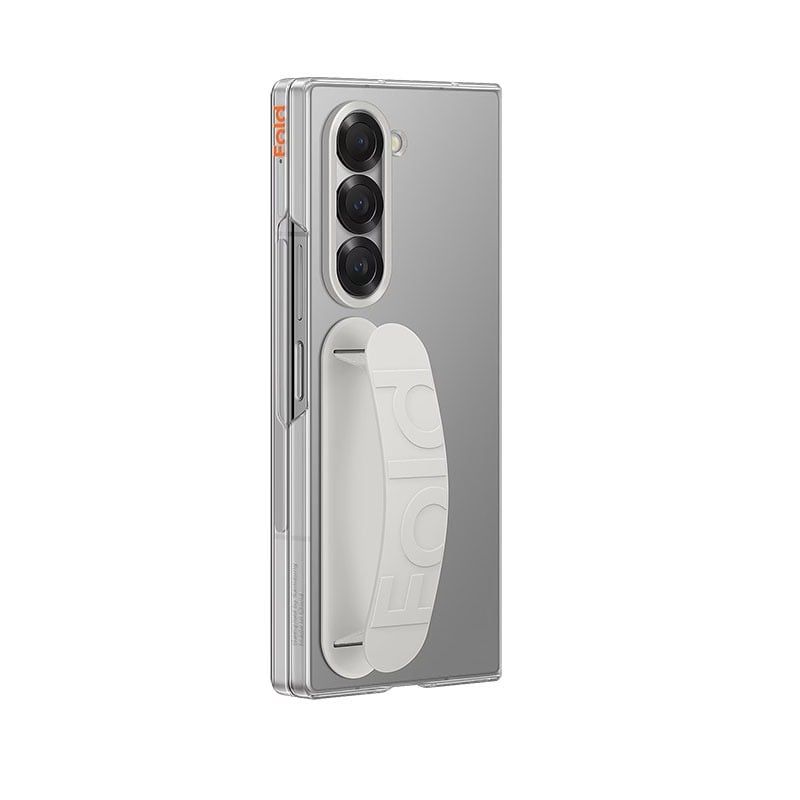 Ốp lưng Galaxy Z Fold 6 trong suốt kèm dây đeo