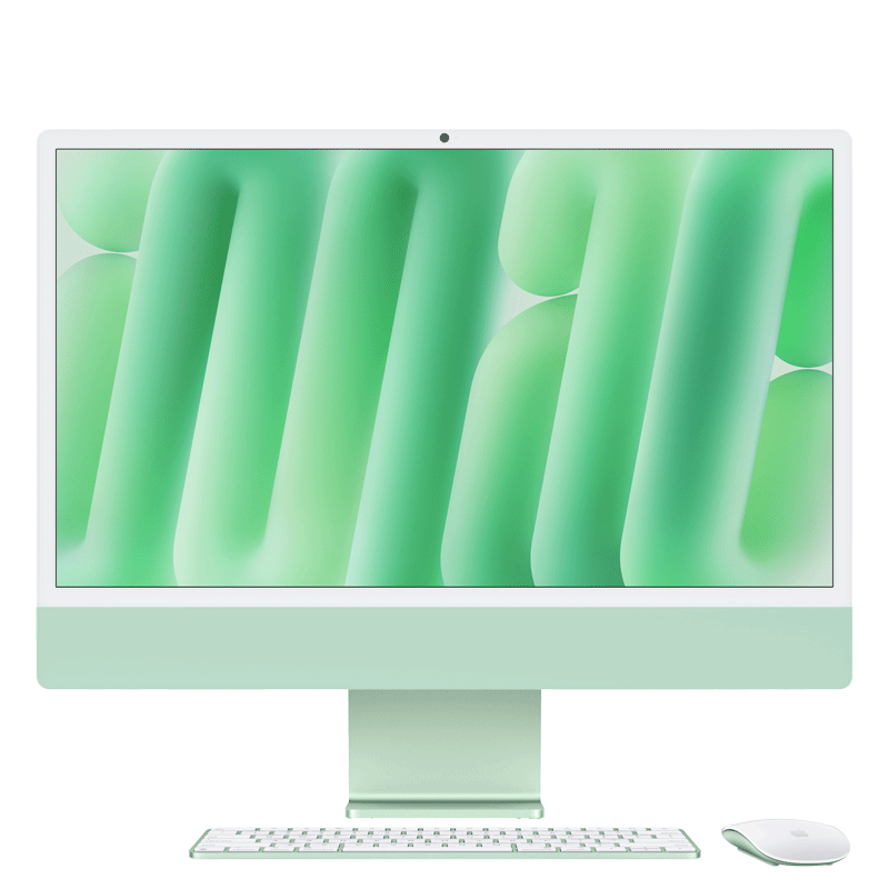 iMac M4 2024 24-inch 4.5K 8CPU/8GPU/16GB/256GB Chính hãng VN