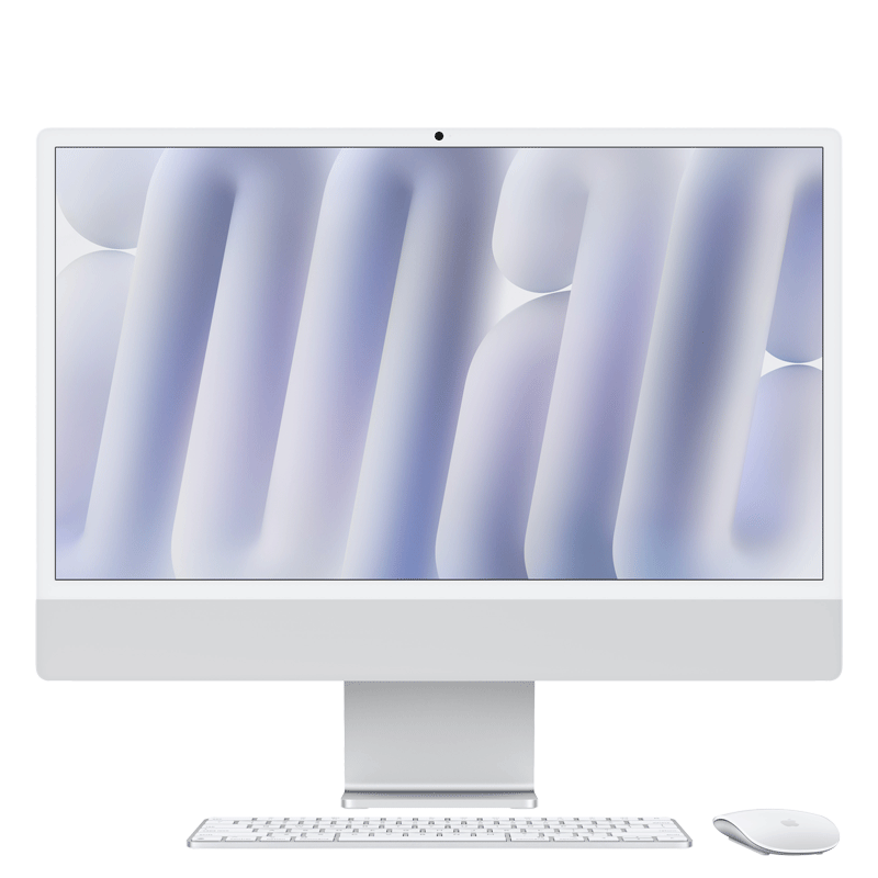 iMac M4 2024 24-inch 4.5K 8CPU/8GPU/16GB/256GB Chính hãng VN