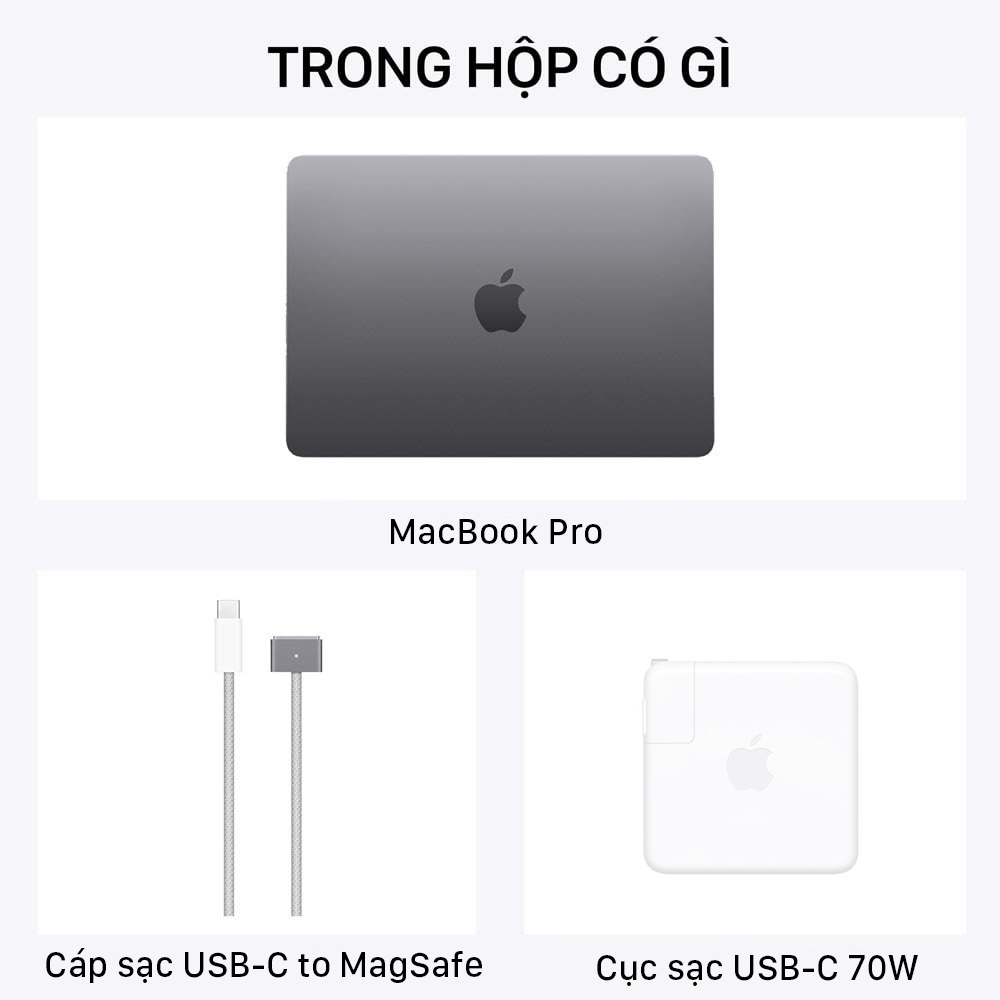 MacBook Pro 14 inch M3 Max 16CPU/40GPU/48GB/1TB Chính hãng VN