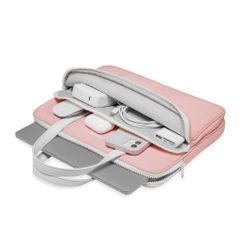 Túi Tomtoc Briefcase Premium Macbook Pro 13,14inch Pink H21-C01C01