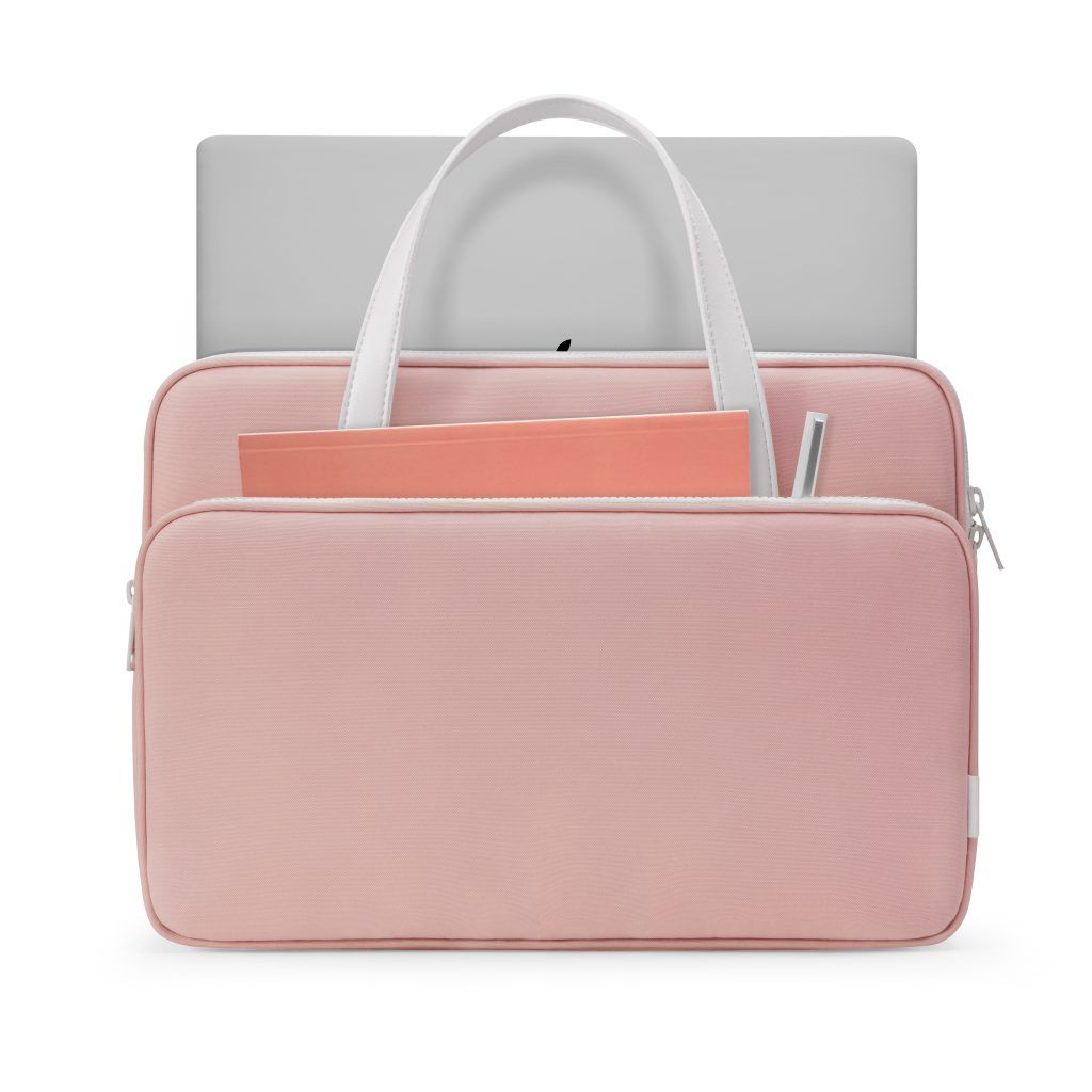 Túi Tomtoc Briefcase Premium Macbook Pro 13,14inch Pink H21-C01C01