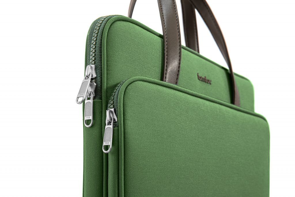 Túi Tomtoc Briefcase Premium Macbook Pro 13,14inch Green H21-C01T01