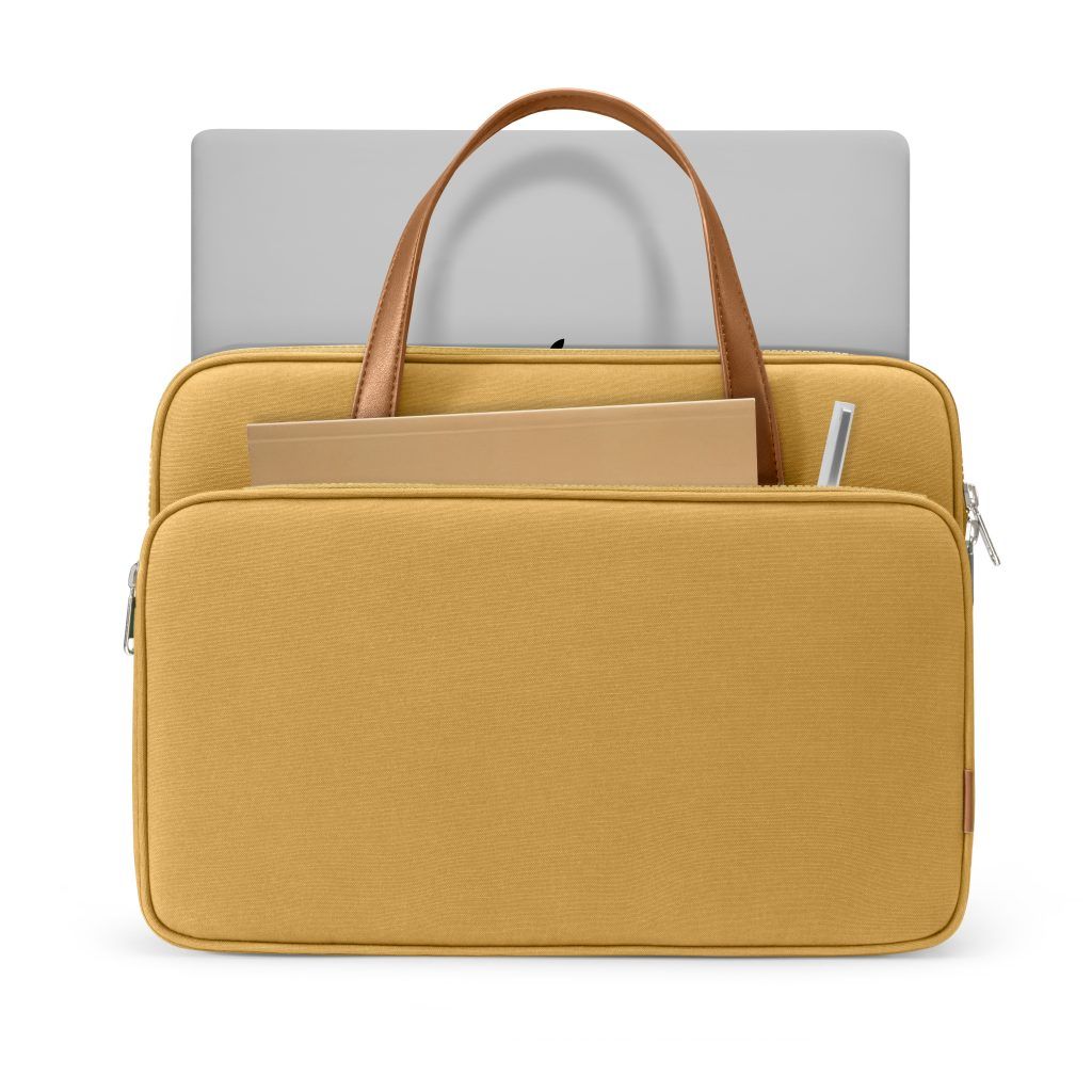 Túi Tomtoc Briefcase Premium Macbook Pro 13,14inch Yellow H21-C01Y01