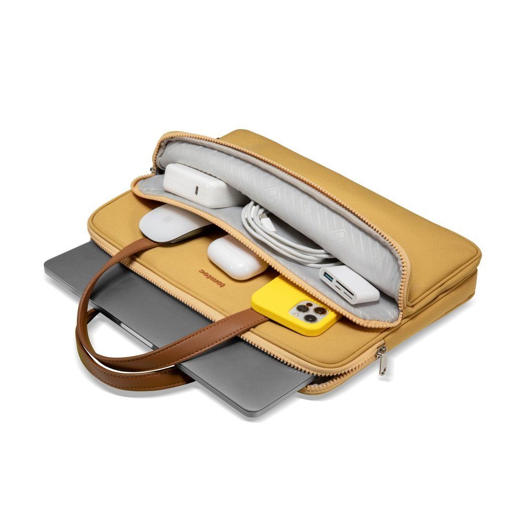 Túi Tomtoc Briefcase Premium Macbook Pro 13,14inch Yellow H21-C01Y01