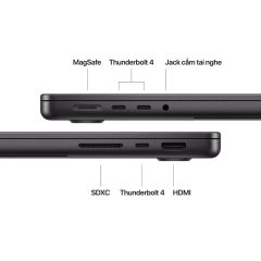 MacBook Pro 16 inch M4 Max 16CPU/40GPU/128GB/4TB Chính hãng VN